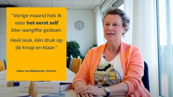 Esther van Blijdesteijn, Via Pura - btw-aangifte