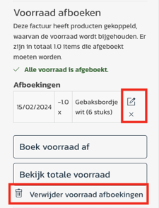 Retourgekomen product(en) weer aan je voorraad toevoegen