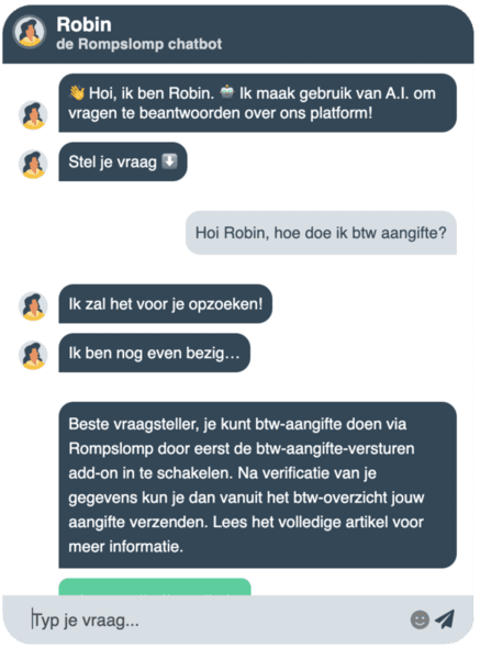 chatbot-voorbeeld