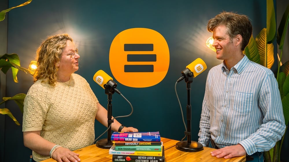 Denny van Veen en Tamara Jonkers in de podcast over hoe je een waardevol netwerk opbouwt.