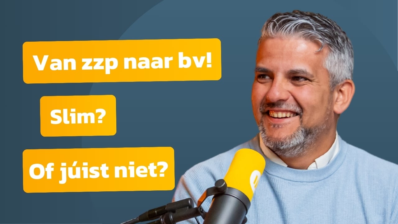 wanneer stap je over van zzp naar bv 1